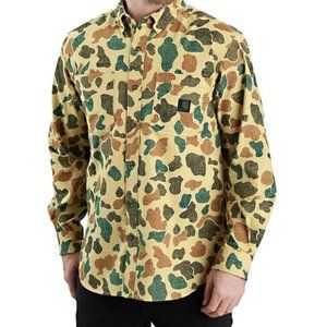 Carhartt Rugged Flex Relaxed Fit Midweight Flannel Camo Long sleeve Shirt NWT